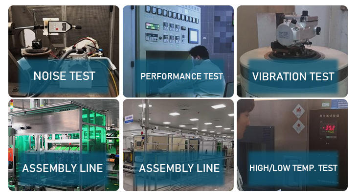 assembly line of Guchen EAC compressor